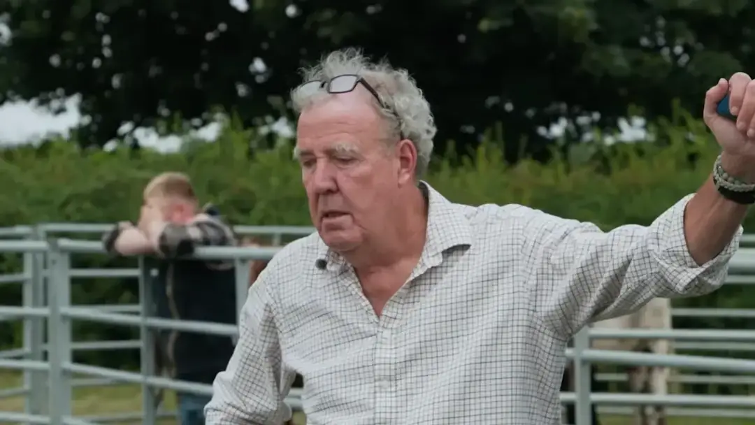 Clarkson said the sheep were worth around £250 each (Prime Video)
