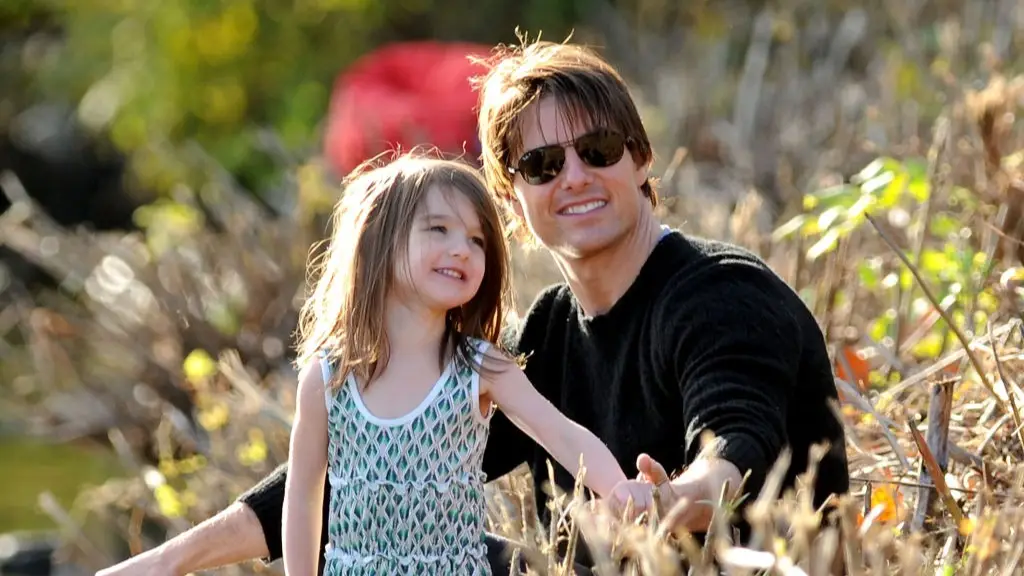 Tom Cruise and daughter Suri in 2009 (Photo by James Devaney/WireImage)