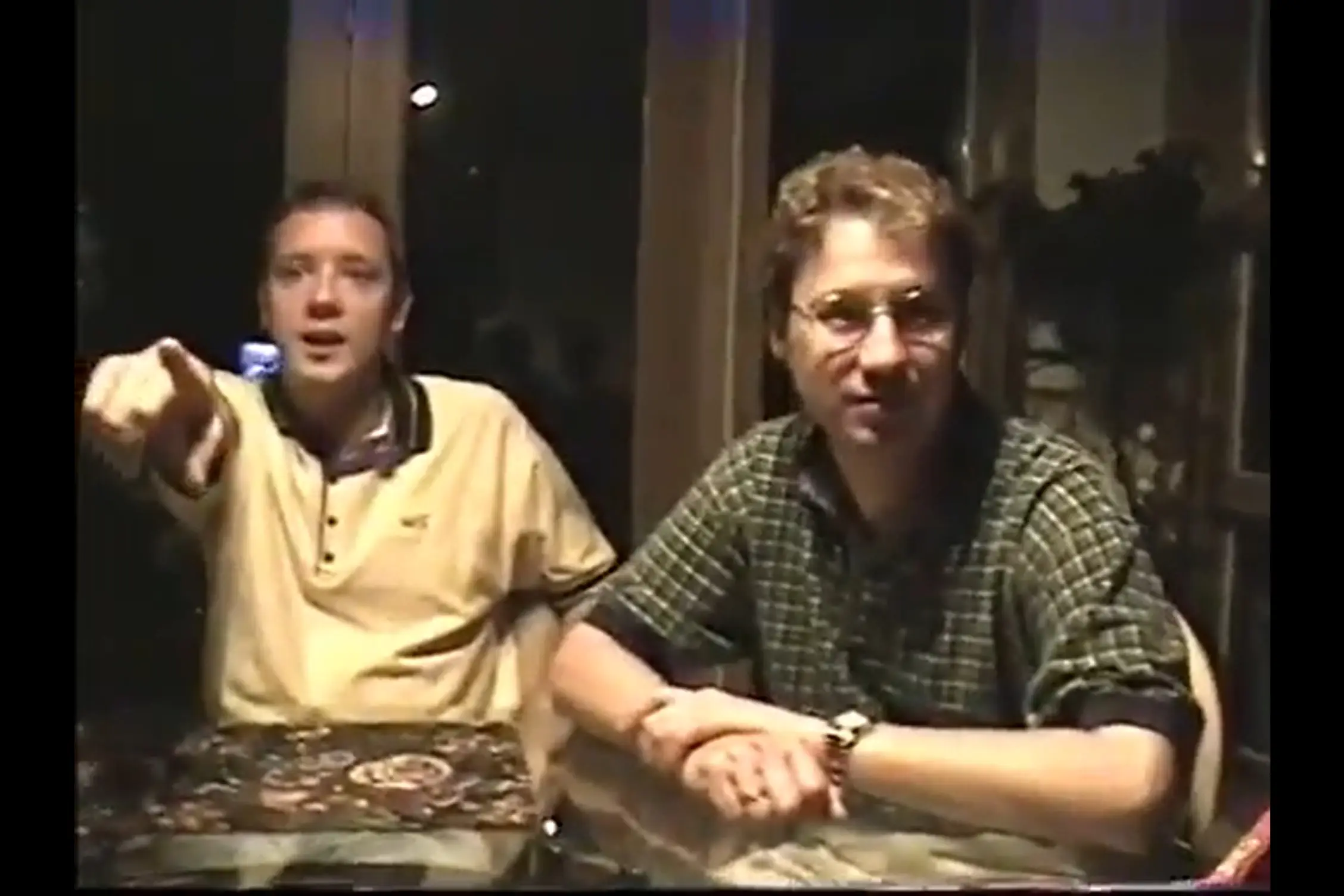 It was at this moment they knew the game of UNO was over, as they spotted that Princess Diana had died. (YouTube/Alan Light)