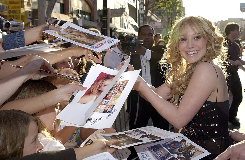 Hilary Duff starred in the hit Disney series from 2001 to 2004 (L. Cohen/Getty Images)