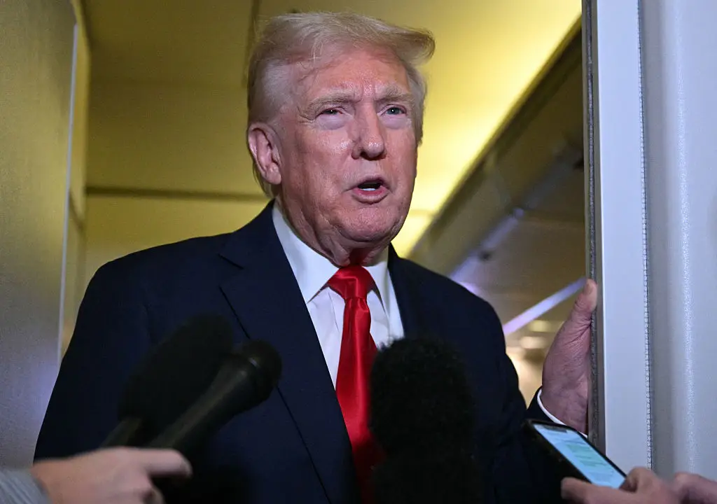 Donald Trump insisted that 'nobody is getting off the hook' with tariff exemptions (MANDEL NGAN/AFP via Getty Images)