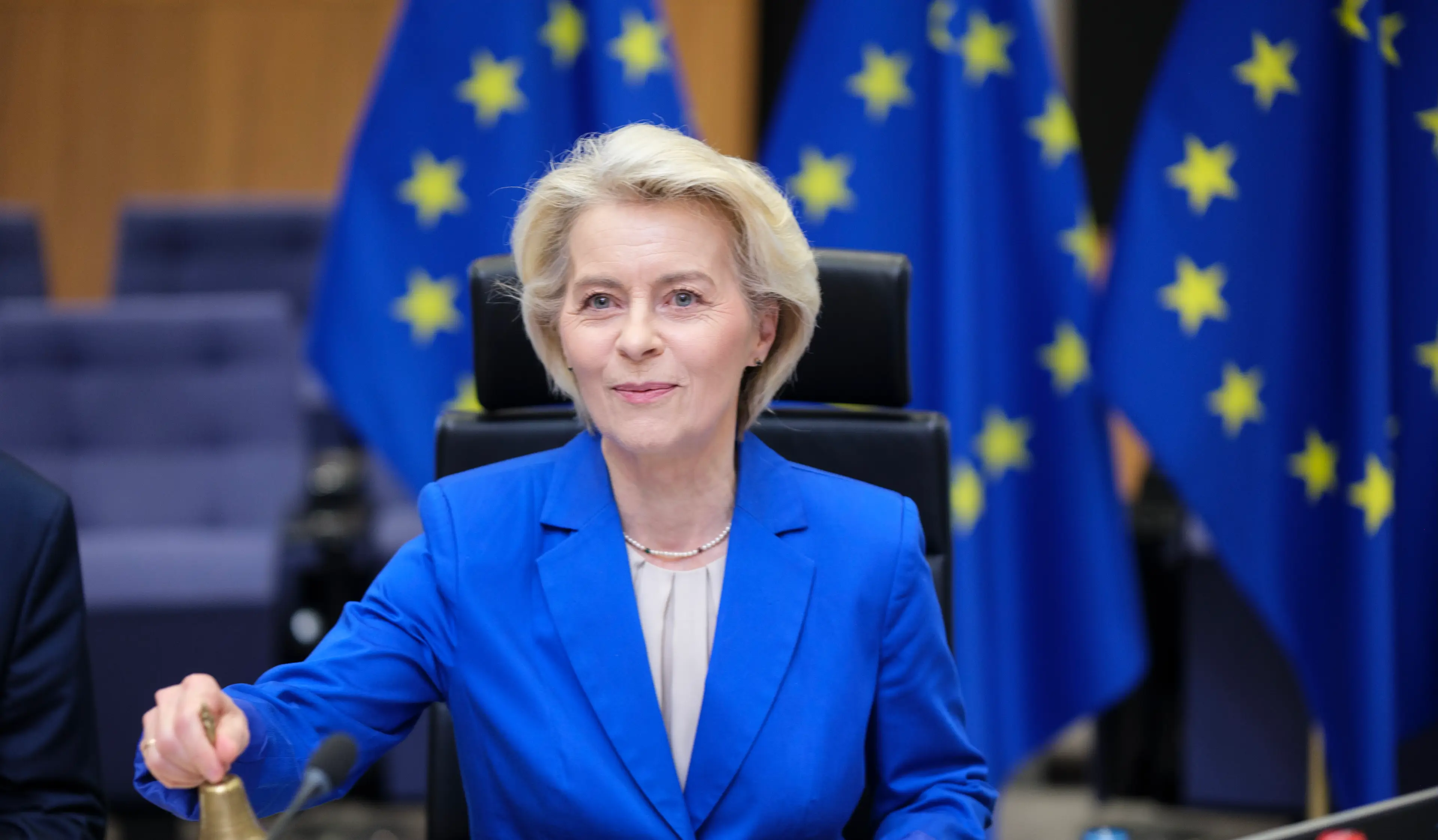Ursula von der Leyen is expected to announce the EU Kids Act this week (Thierry Monasse/Getty Images)