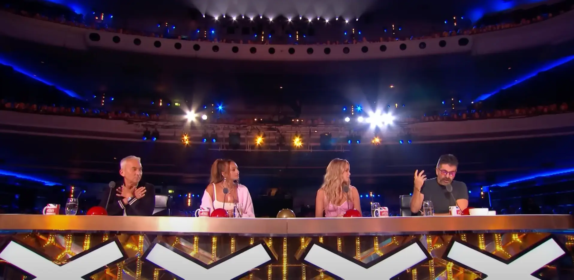 The BGT judges were left stunned by the performance (ITV)