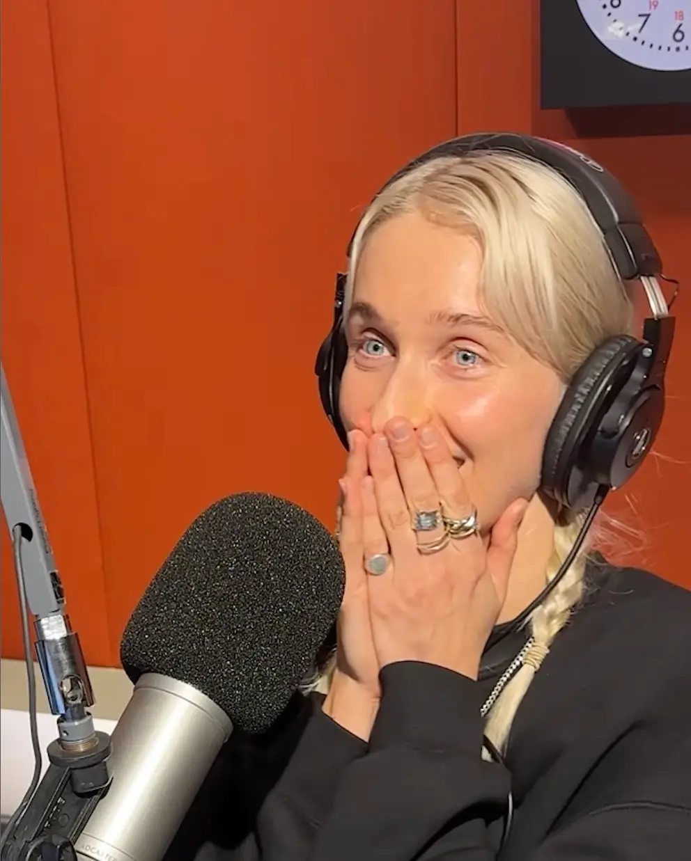 The woman was outraged that he left the mess for her to clean up.