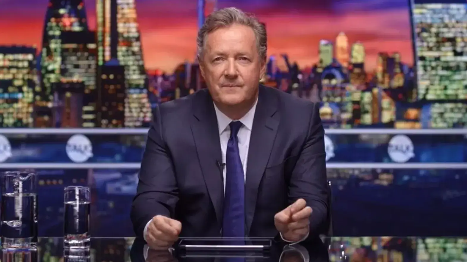 Piers Morgan says he received a 54 word text message from Freddie Flintoff.