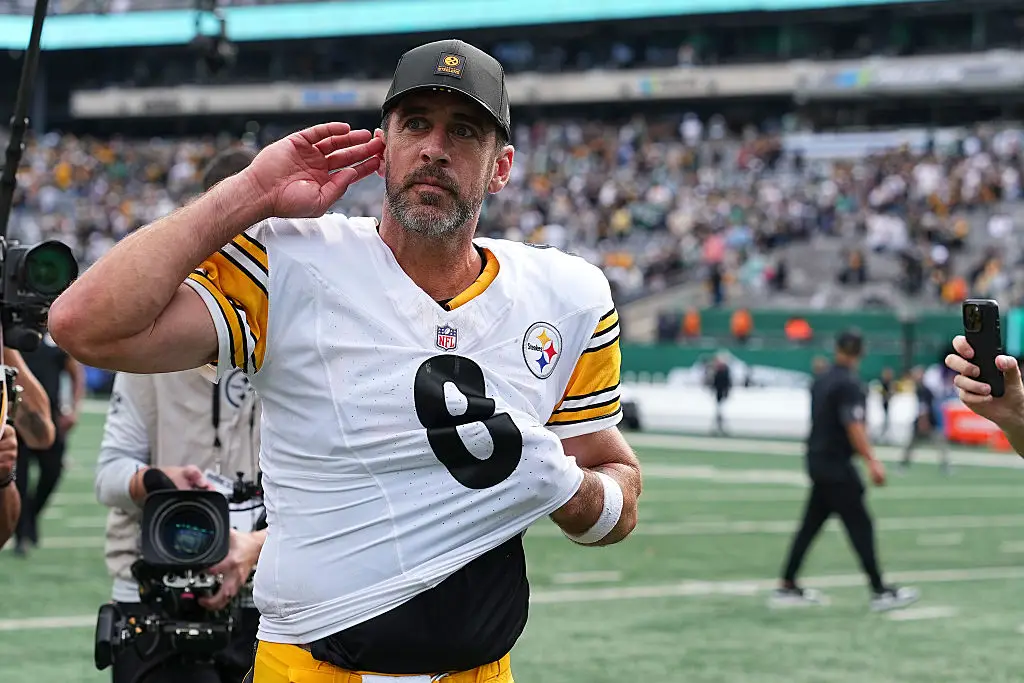 Aaron Rodgers claimed his ex wanted to sleep with someone else before they got married (Mitchell Leff/Getty Images)