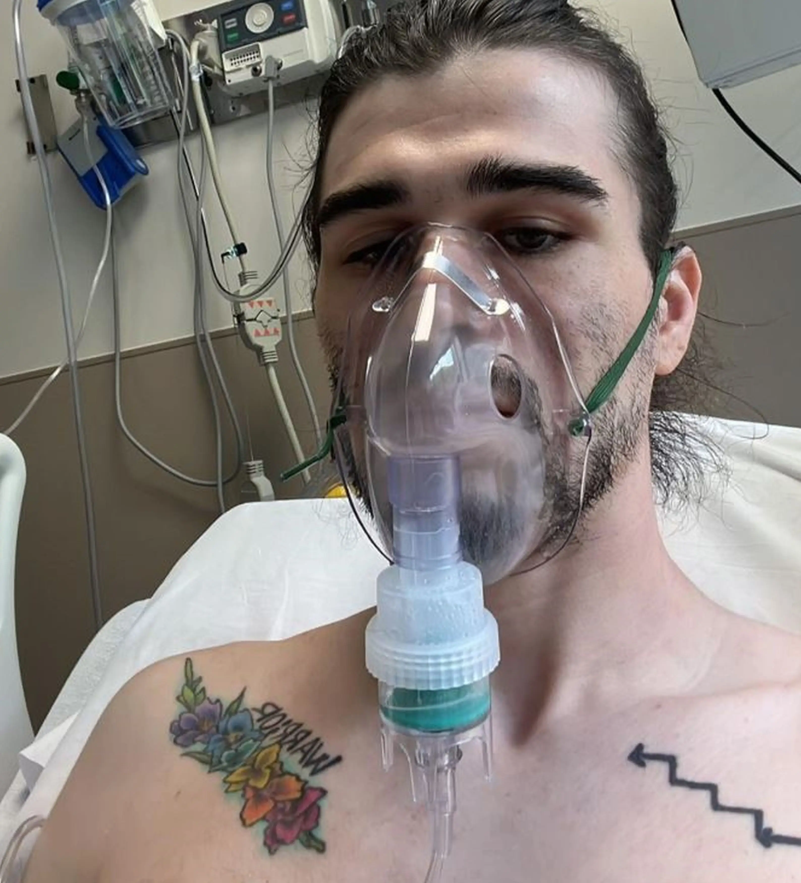 Belcher said he's now winded after simple tasks like making a phone call. Kennedy News and Media