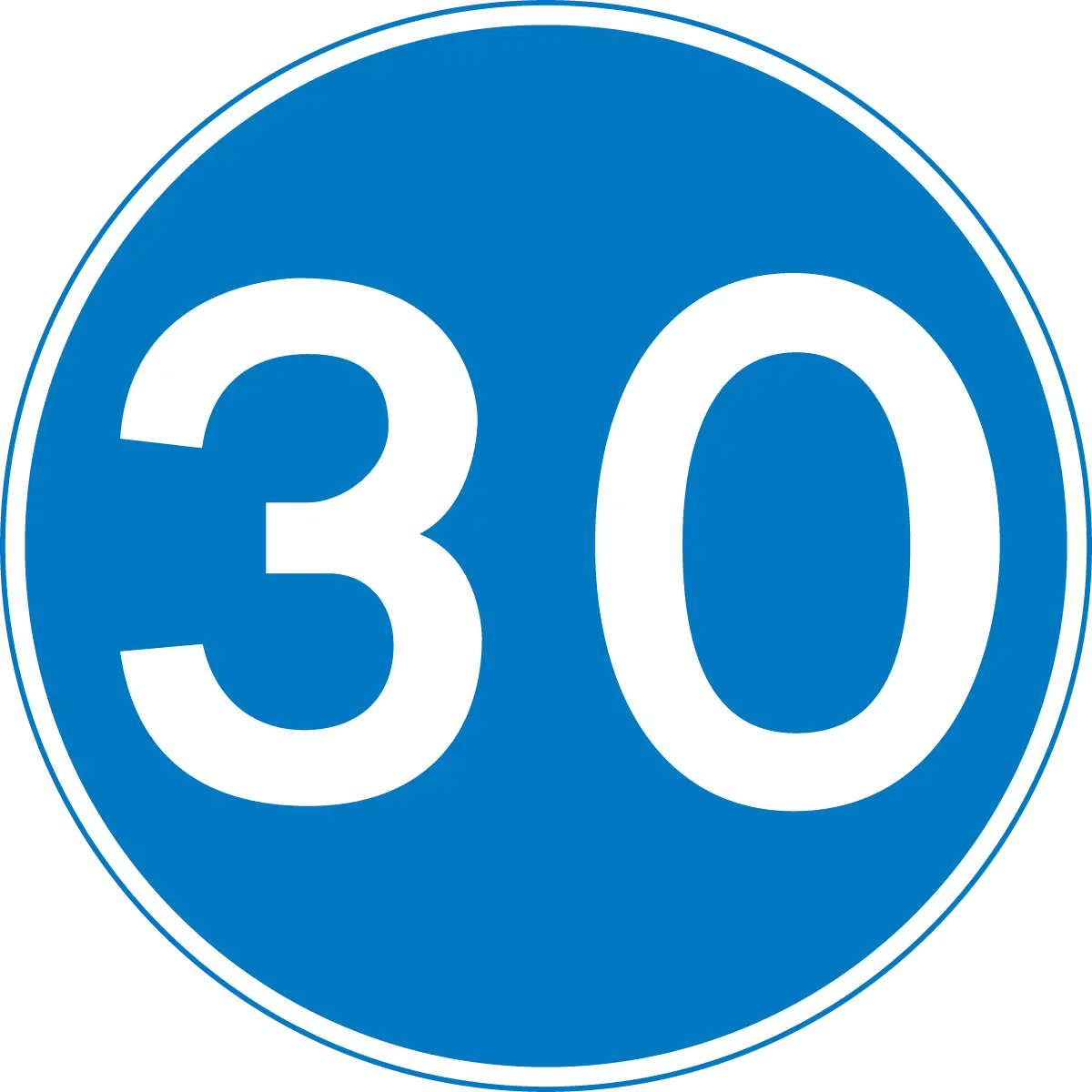 Here's the road sign.