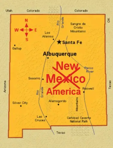 Trump renamed New Mexico to New America (Truth Social)