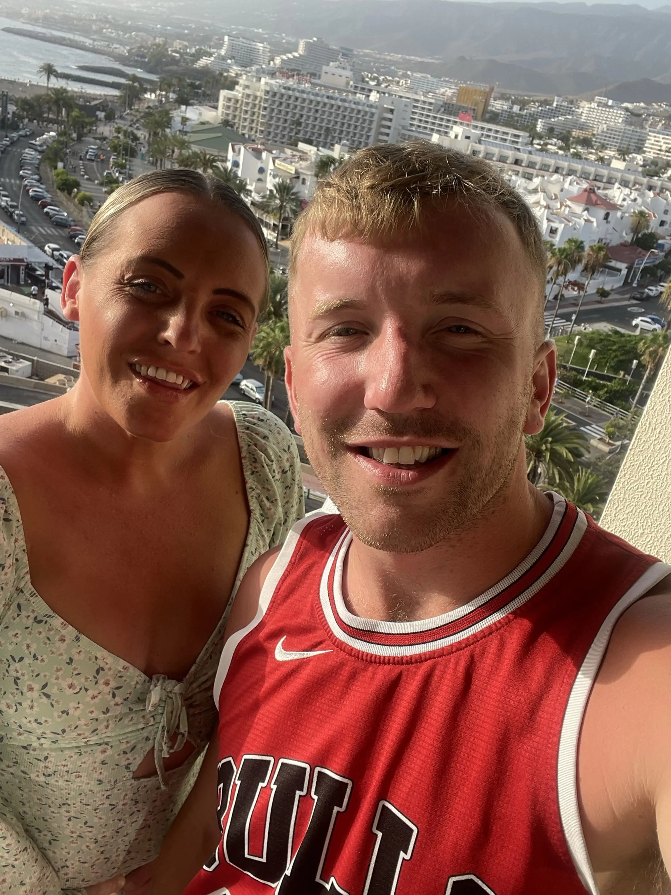 The couple faced a dilemma when heading off on holiday. (Kennedy News and Media)