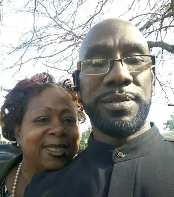 Keith McAllister and his wife Adrienne (News 12)