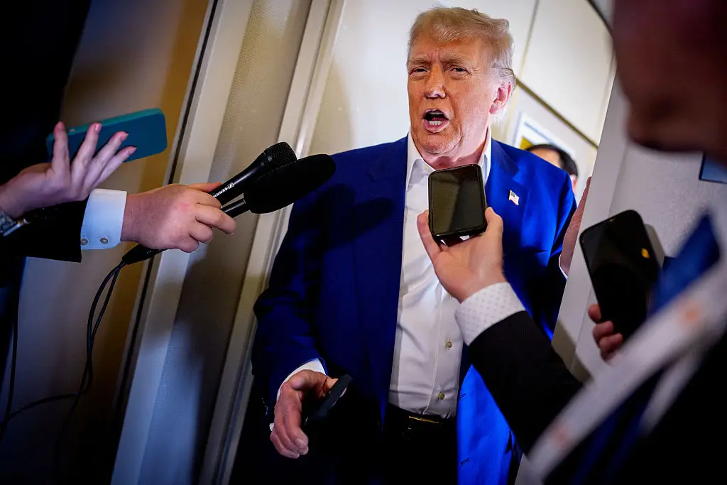 Donald Trump told Vladimir Putin to stay out of Iran (Andrew Harnik/Getty Images)