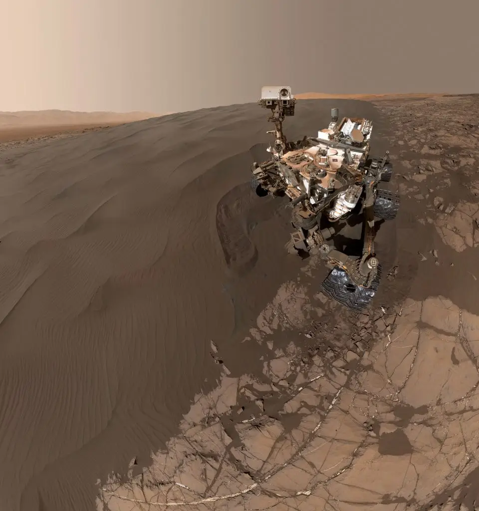 The Curiosity Rover on Mars (NASA/JPL-CALTECH/MSSS / HANDOUT/Anadolu Agency/Getty Images)