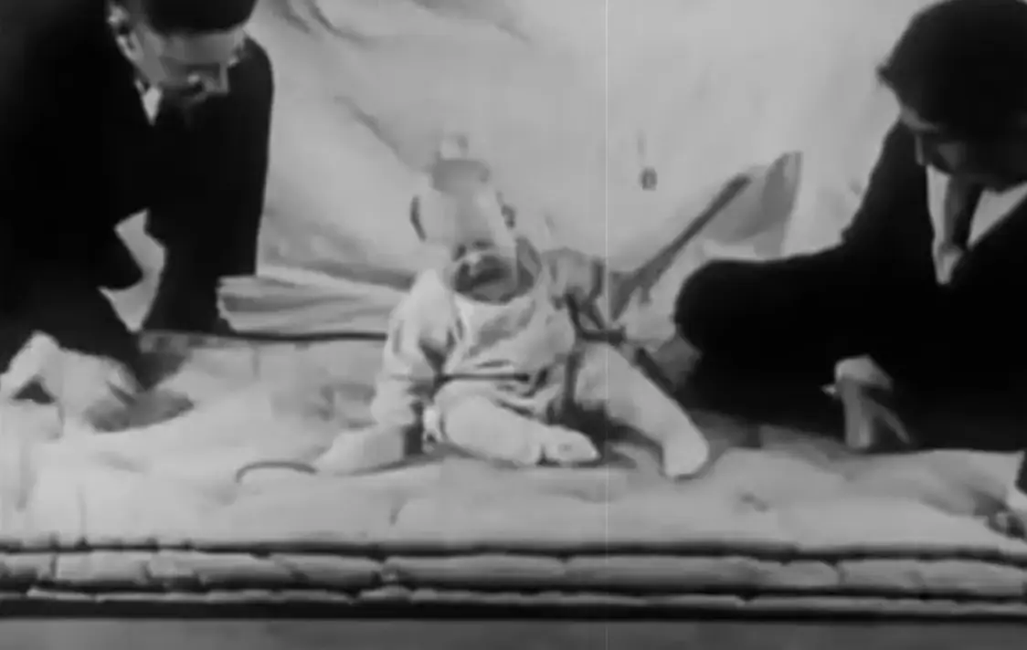 The controversial experiment revolved around learning through association (Watson and Rayner)