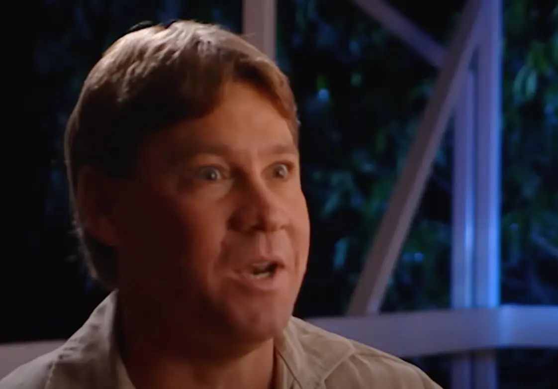 Steve Irwin gushed over his wife, Terri.