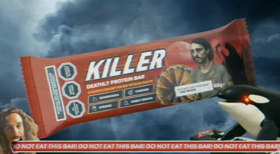 The bar is created from completely legal ingredients despite adverse health impacts (Channel 4)