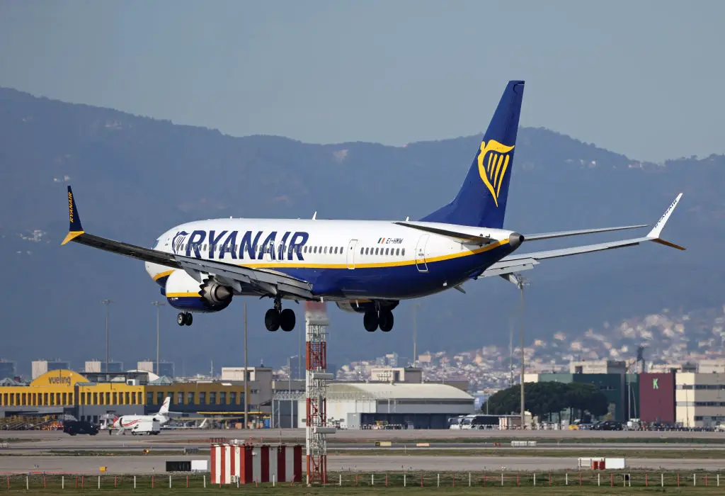 Ryanair is saying goodbye to physical boarding passes... eventually (Joan Valls/Urbanandsport /NurPhoto via Getty Images)