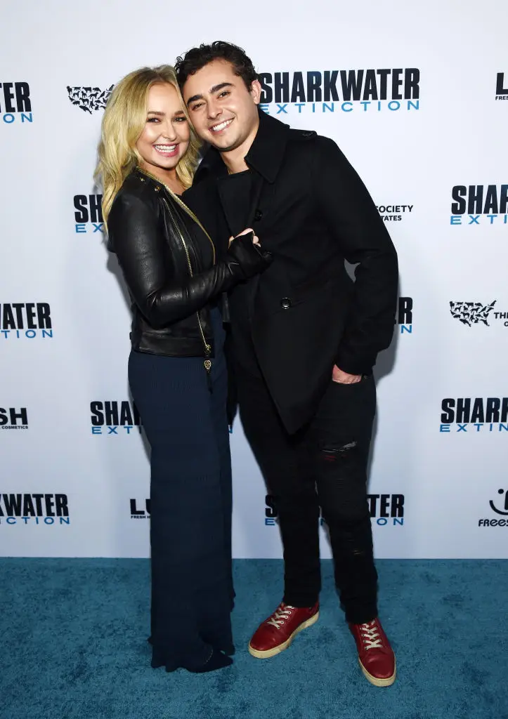 Hayden with brother Jansen (Amanda Edwards/Getty Images)