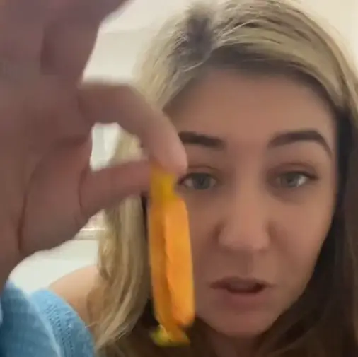 Kelsey was not impressed by the Toffee Finger.