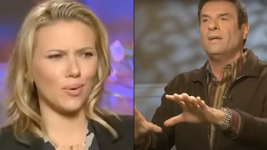 Scarlett Johansson snapped at interviewer when he asked if she was wearing underwear in film
