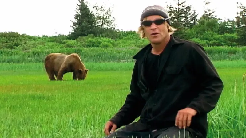Bear enthusiast Timothy Treadwell's life was immortalised in a documentary (Lionsgate Films)