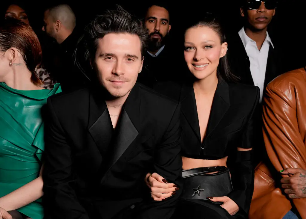 Brooklyn Beckham and Nicola Peltz in 2024 (Swan Gallet/WWD via Getty Images)