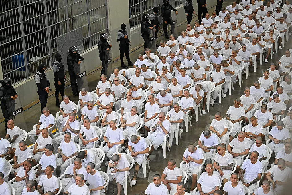The men detained inside CECOT will die most likely behind bars (MARVIN RECINOS / AFP via Getty Images)