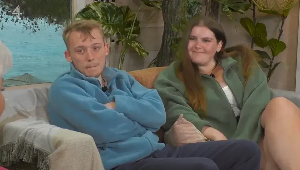 Katie and Callum felt great after losing their virginity (Channel 4)