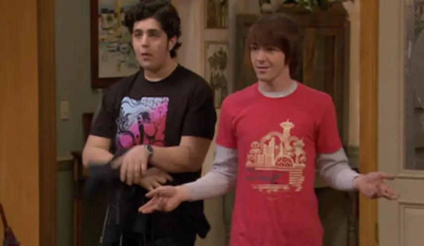 Peck had his breakout role on the kids show (Nickelodeon)