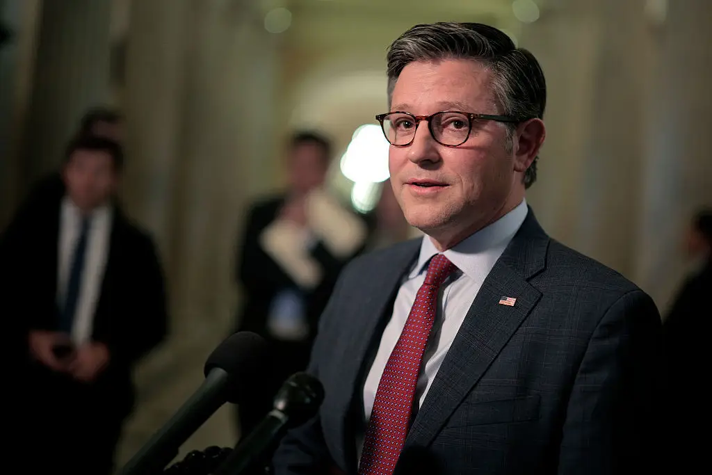 Mike Johnson claims Trump was an 'FBI informant' (Chip Somodevilla/Getty Images)