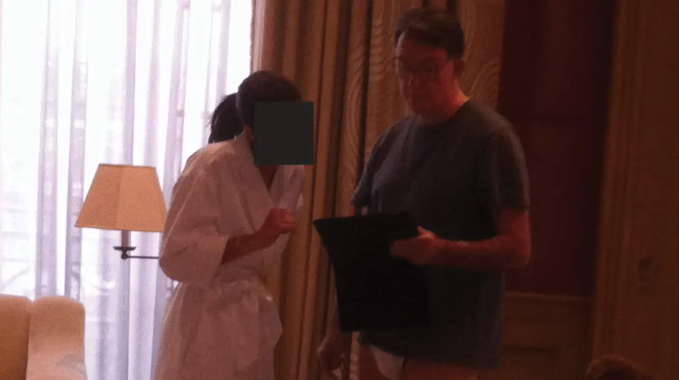 Lord Peter Mandelson was also pictured in files (DOJ)