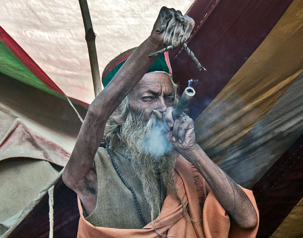 His nails have also been allowed to grow wild (Getty)