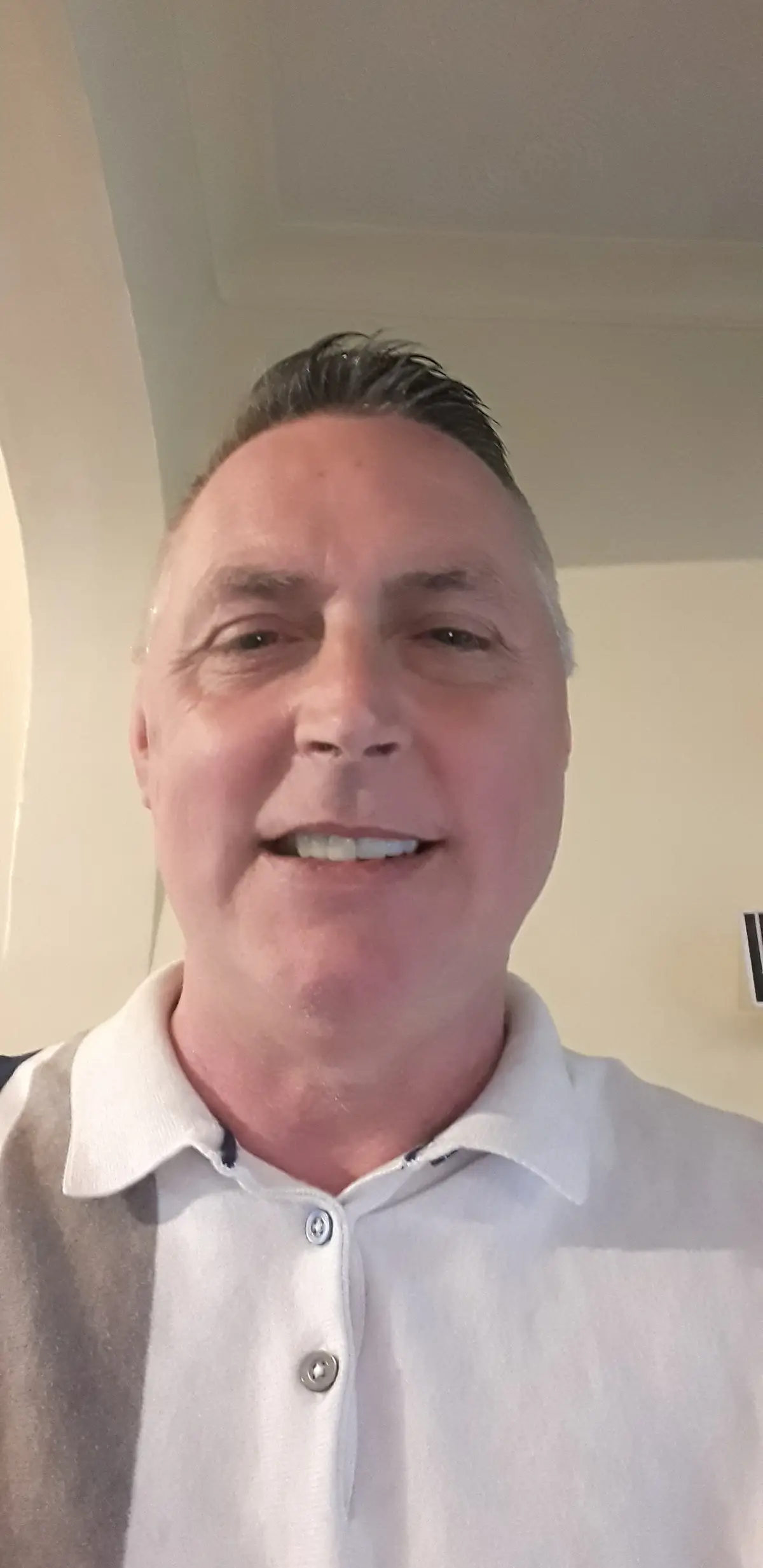 John was enjoying a trip to Scotland when he spotted the mythical creature.