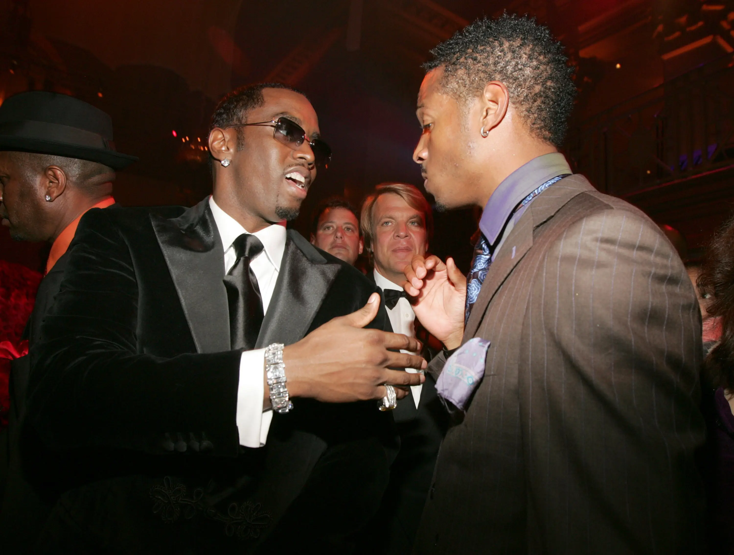 Wayans and Diddy at a party in 2004 (KMazur/WireImage for PMK / HBH)