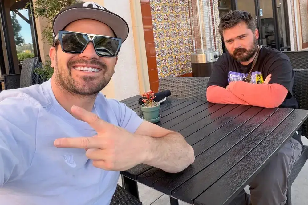Daniel Logan posted the snap with Jake Lloyd earlier this year (Instagram/instadaniellogan)