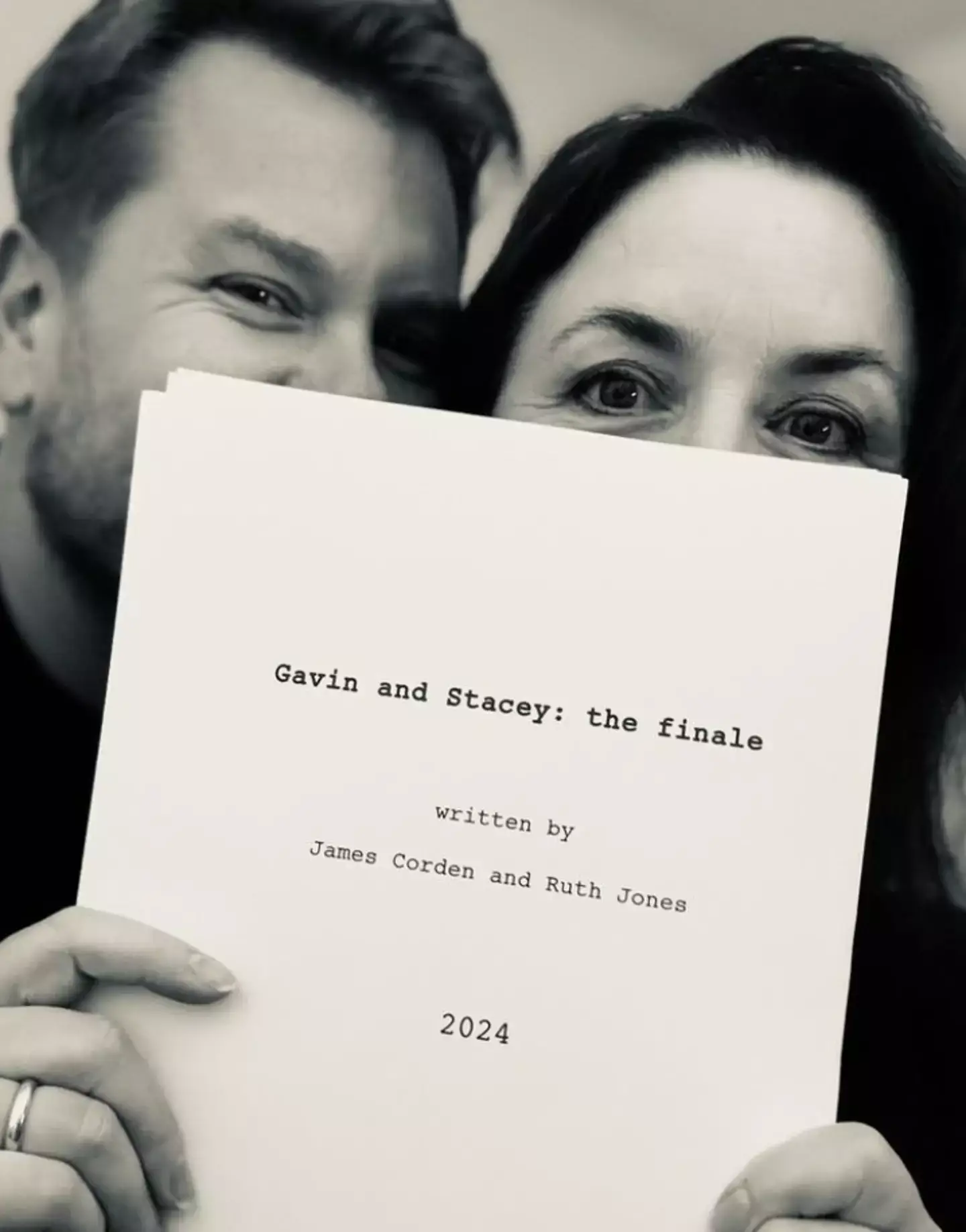 This is going to be it, no more Gavin and Stacey. (Instagram/@j_corden)