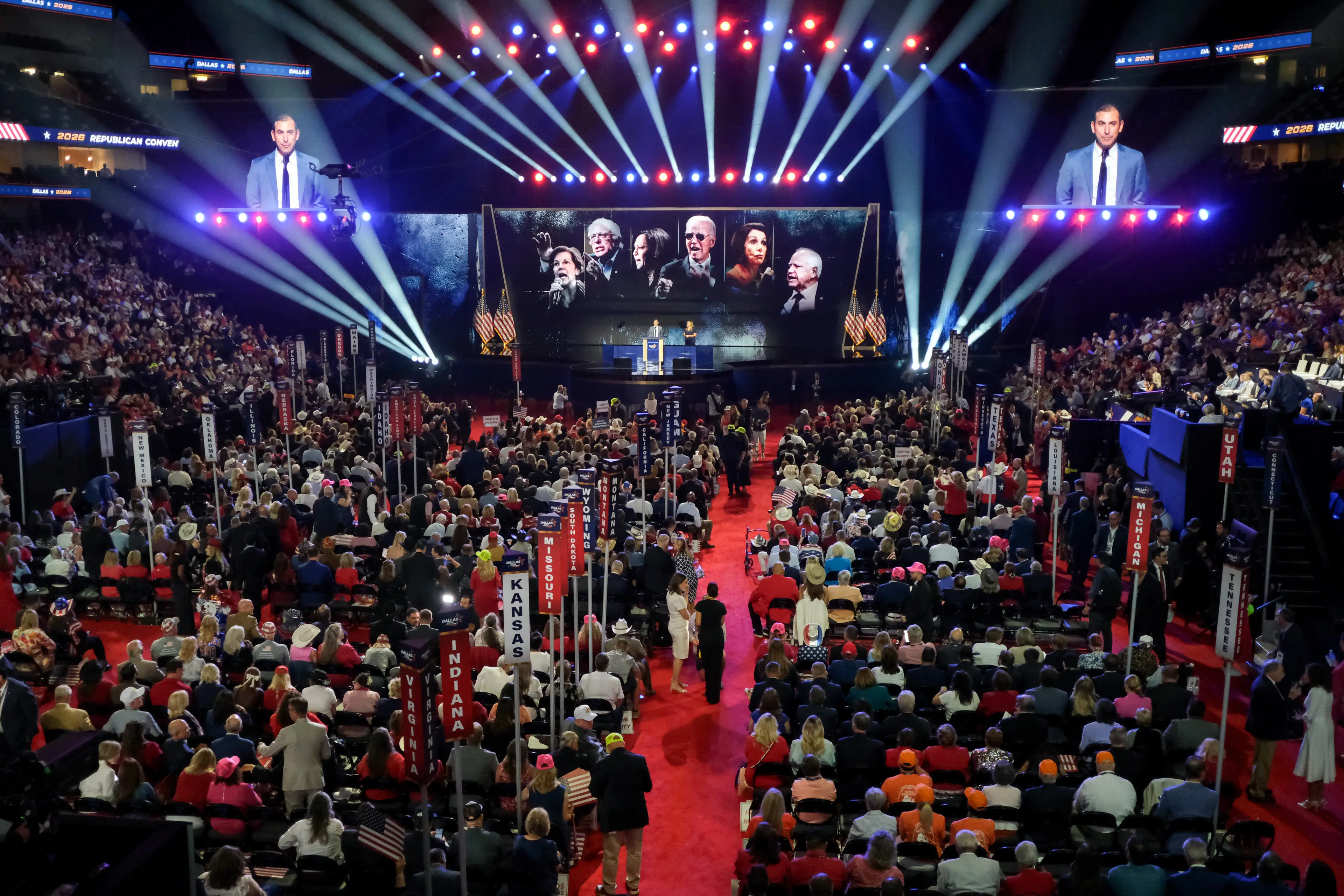 The midterm convention in Dallas (Joel Angel Juárez/For The Washington Post via Getty Images)