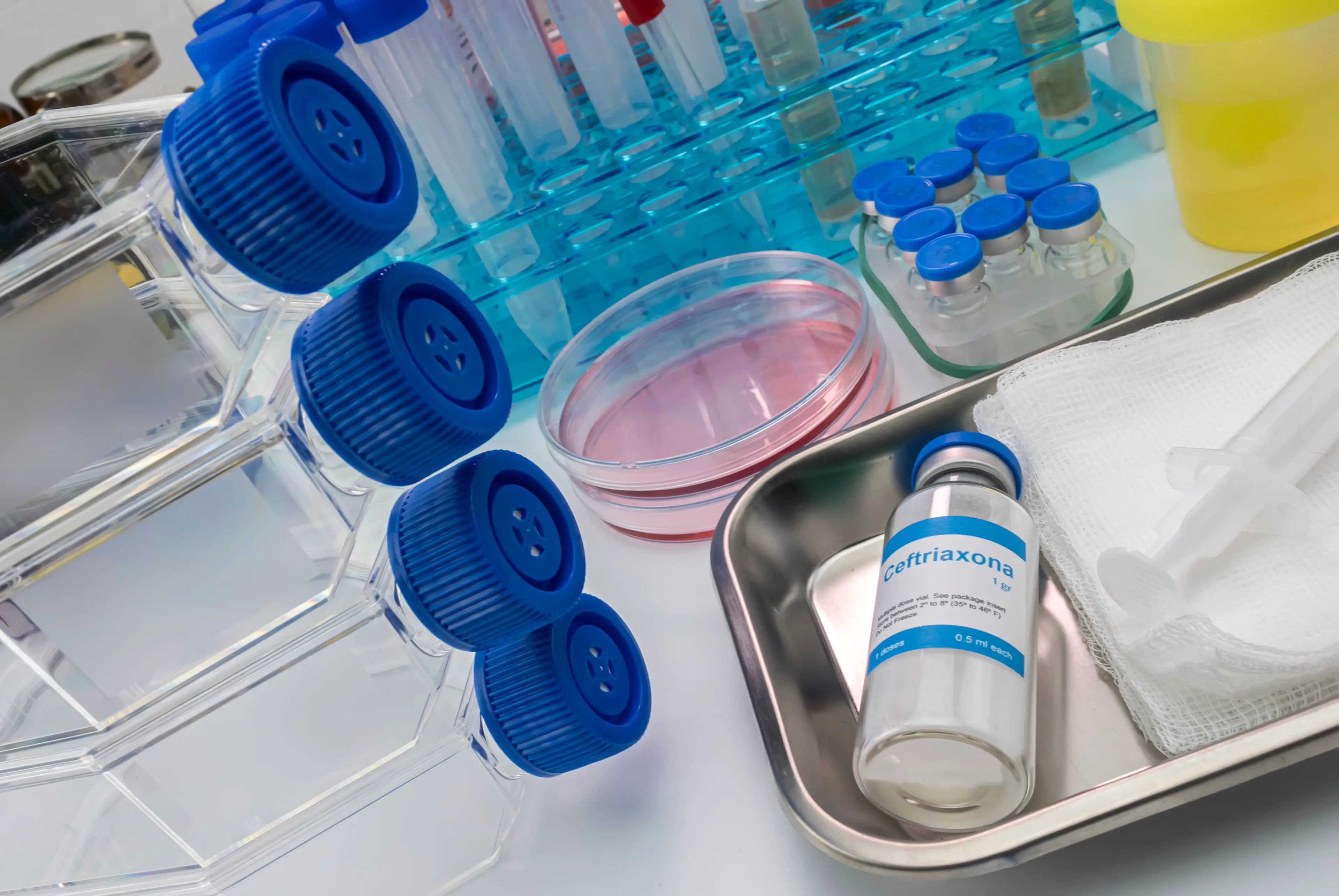 Ceftriaxone is the main antibiotic used to treat gonorrhoea, but some people are having cases where that's not working (Getty Stock Image)