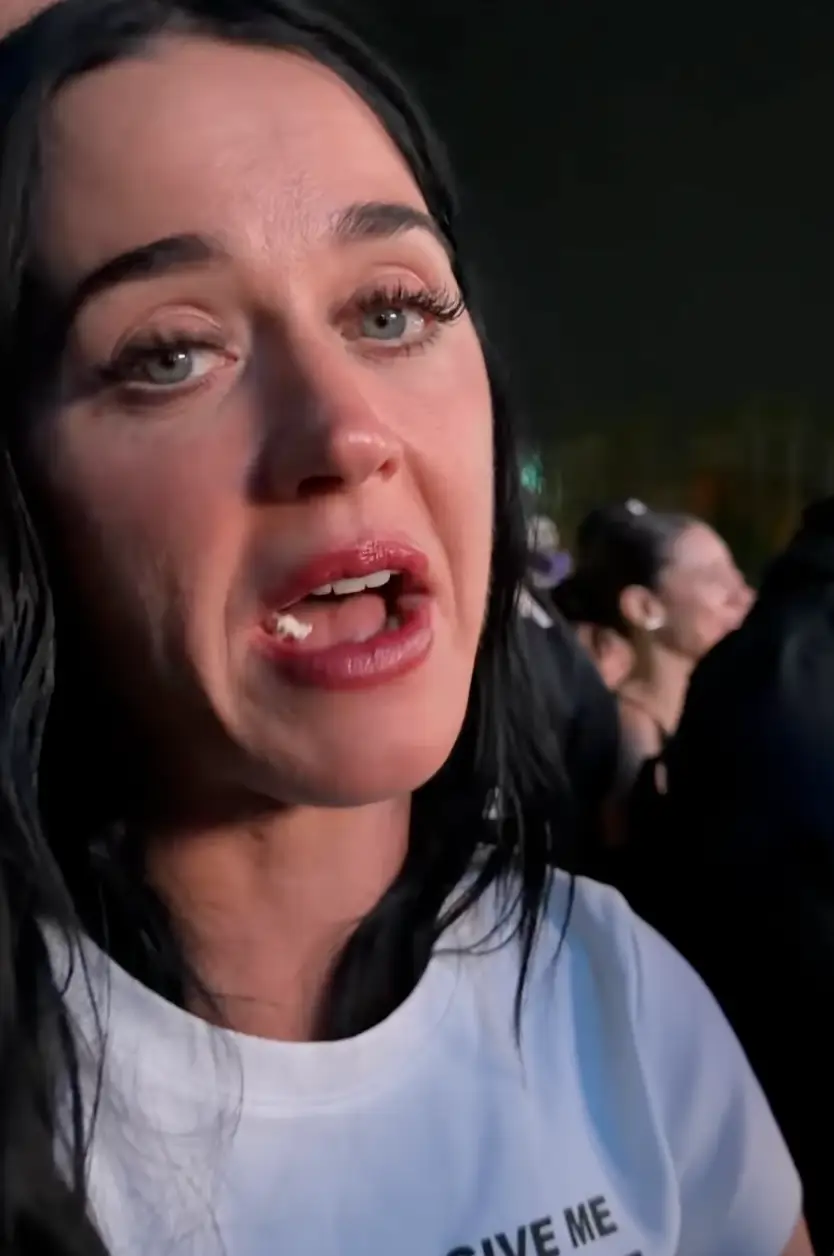 Perry was relieved there was 'no ads'. (Instagram/katyperry)