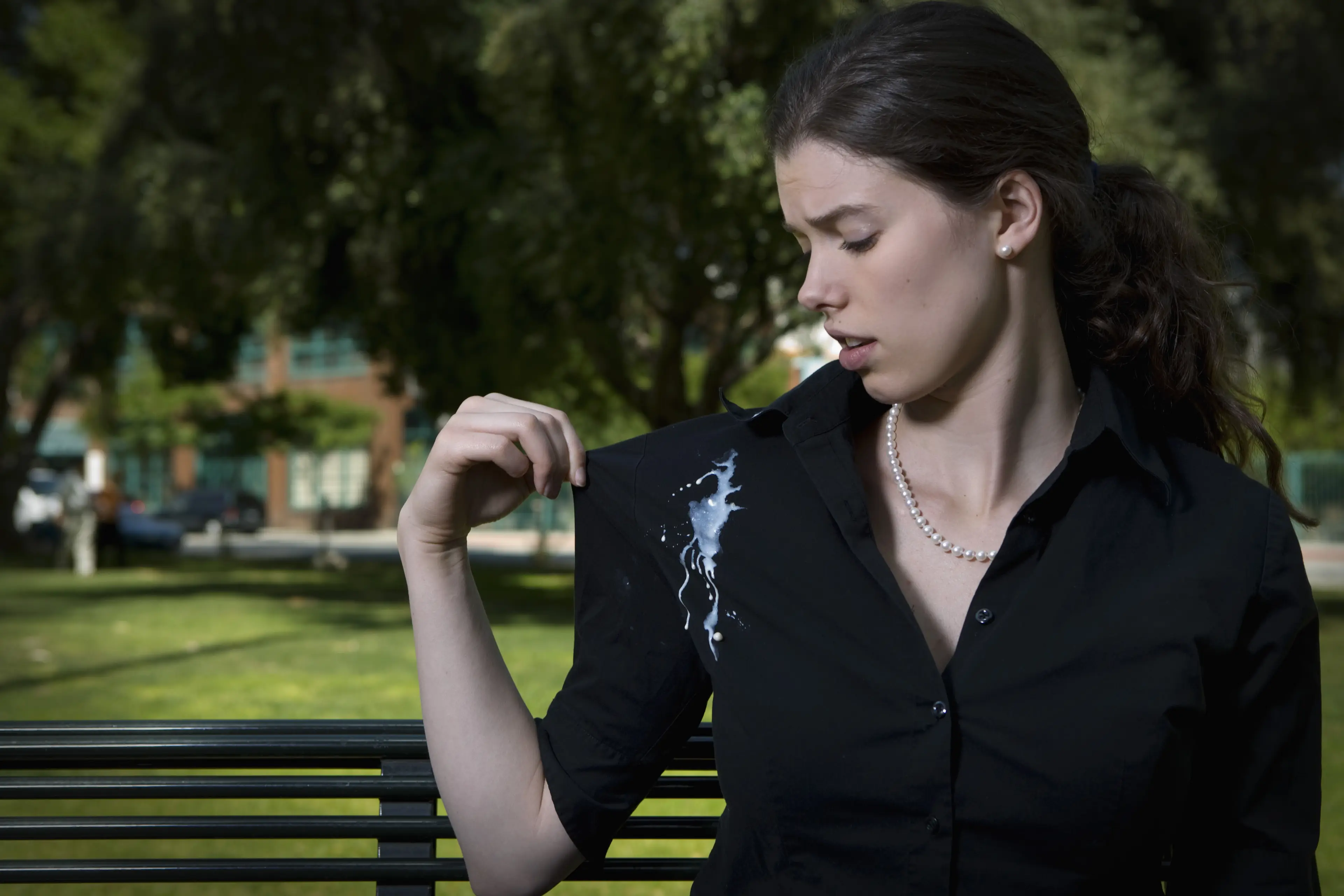 The 'bird poo' scam is popular among pickpockets.