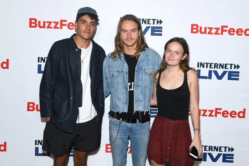 Roth (right) has gone down in internet folklore (Noam Galai/Getty Images for BuzzFeed)