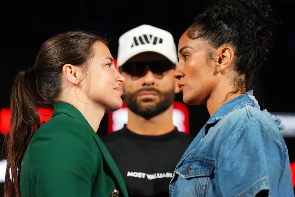 The two women will face off once again this July. (Cooper Neill/Getty Images for Netflix)