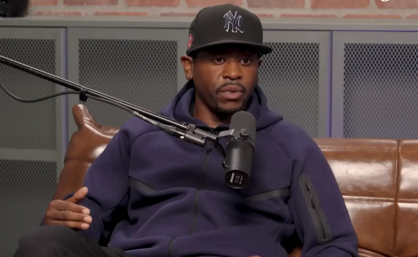 Brenda's baby - AKA Davonn Hodge - was tracked down by Pearlman, who helped him reunite with his birth mother (YouTube/All the Smoke Podcast)