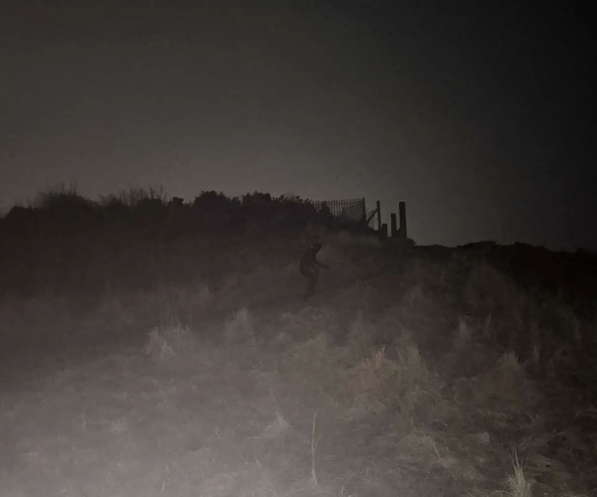 The masked man is terrorising locals (Facebook/ Jane Isaac)