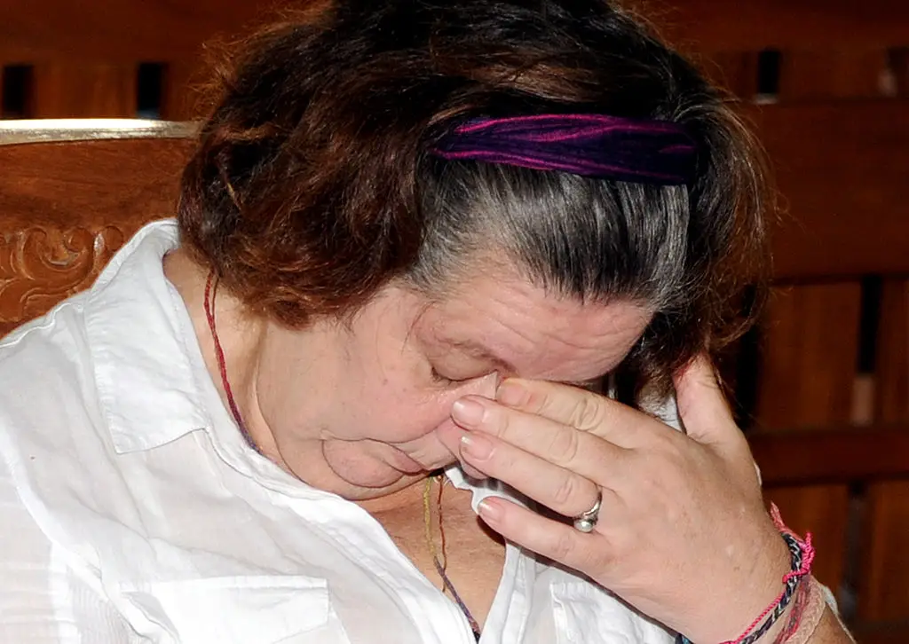 However the grandmother is currently hoping a change in Indonesian law could see her avoid the firing squad (SONNY TUMBELAKA/AFP via Getty Images)