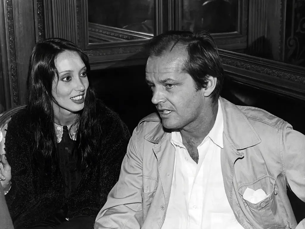 Shelley Duvall alongside Jack Nicholson. (Robin Platzer/IMAGES/Getty Images)