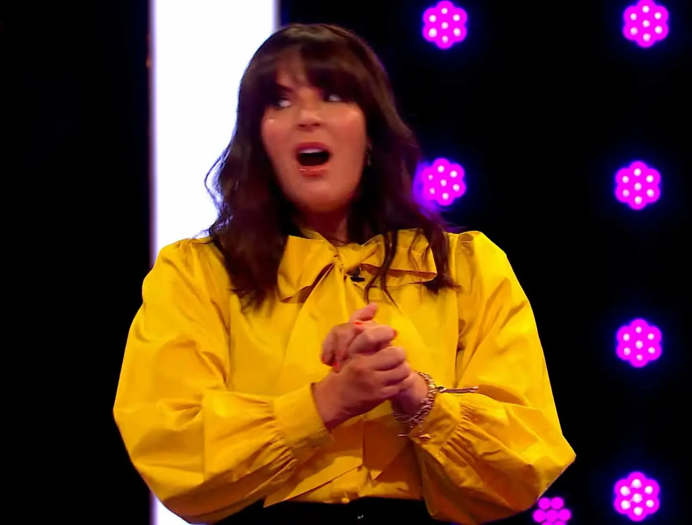 Anna Richardson had to step in and stop things before they went too far (Channel 4)