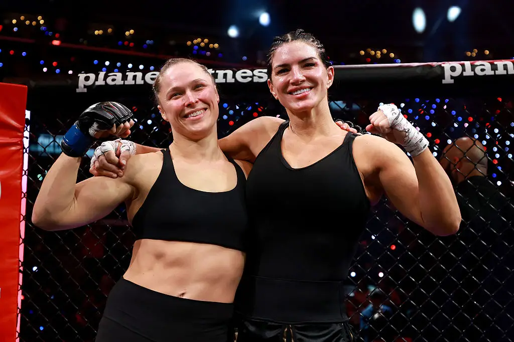 Rousey's return was short-lived to say the least (Sarah Stier/Getty Images for Netflix)