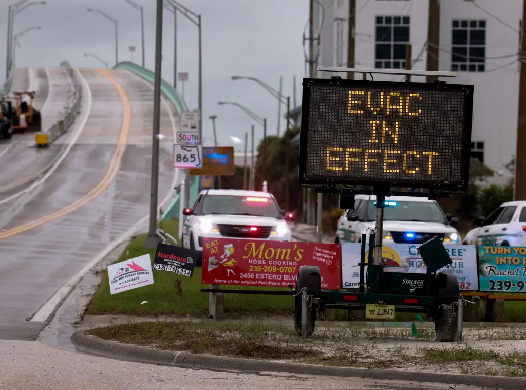 Thousands of Florida residents have been urged to evacuate ahead of Hurricane Milton (Joe Raedle/Getty Images)