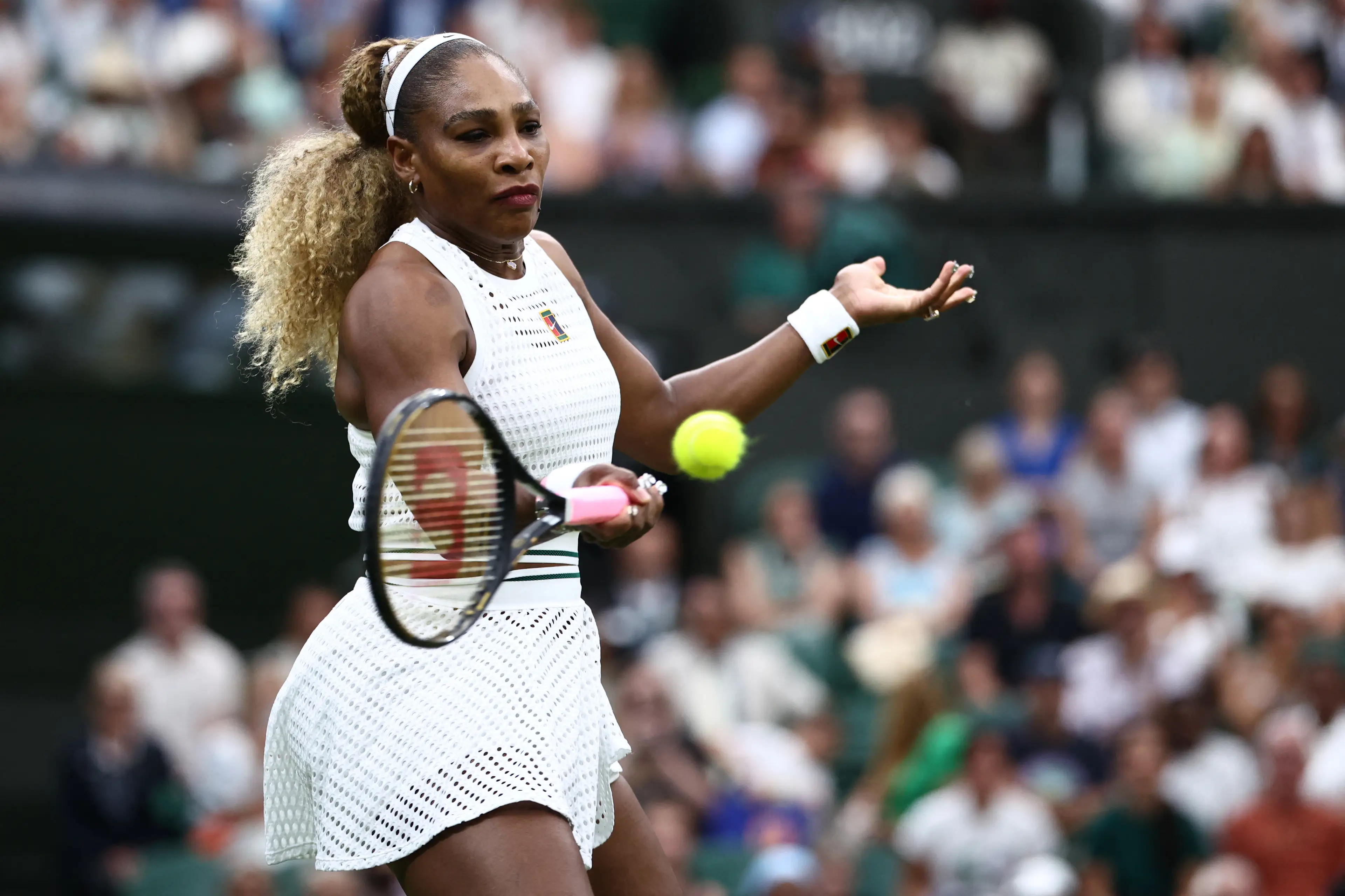 Tennis icon Serena Williams returned to the Wimbledon Championships this summer after coming out of retirement (Henry NICHOLLS/AFP via Getty Images)